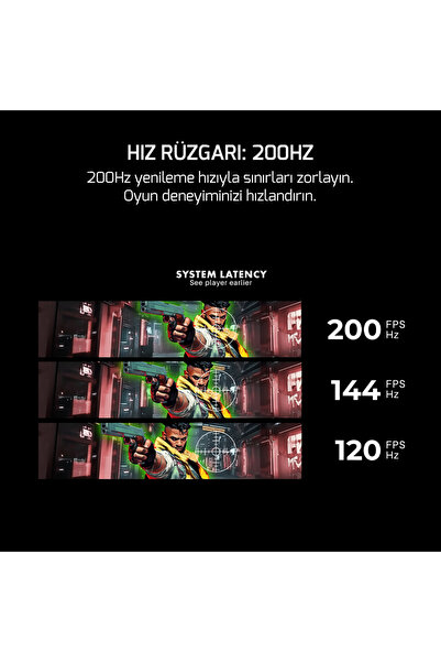 GamePower Vivid T50 27" 1500R Curved RGB Beyaz 200Hz 0.5ms FHD VA Gaming Monitör (Ölü Pikselde Anında Değişim)