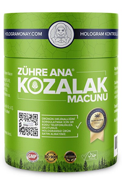 Zühre Ana Kozalak Macunu - Çam Kozalağı Macunu Hologramlı Ürün