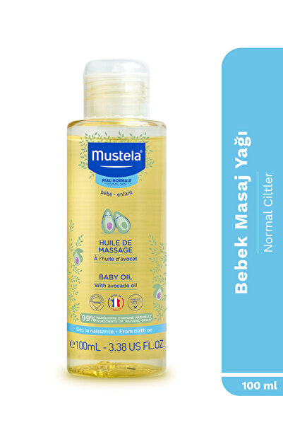 Mustela Avokado Yağı İçeren %99 Doğal İçerikli Nemlendirici Bebek Masaj Yağı ...