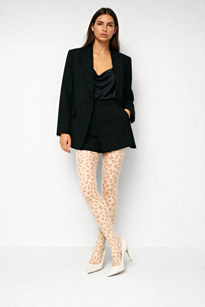 Katia&Bony Жіночі тонкі колготки з леопардовим візерунком