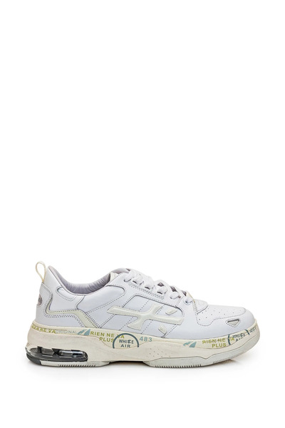Premiata Drake White Men's Leather Sneaker
