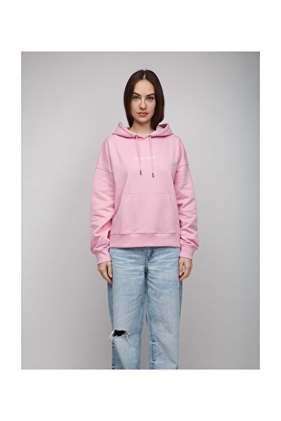 Guess Jeans Φούτερ GJ OVER HOOD EMBRO