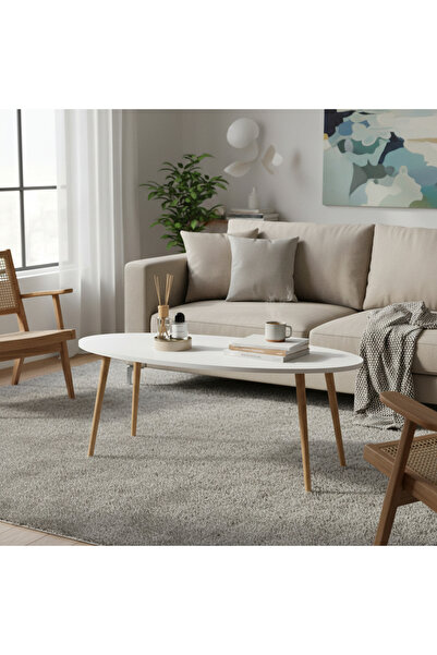 Monte Sehpa Orbit Orta Sehpa Beyaz