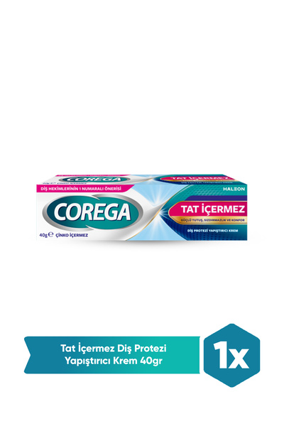 Corega Tat İçermez Protez Yapıştırıcı Krem 40gr