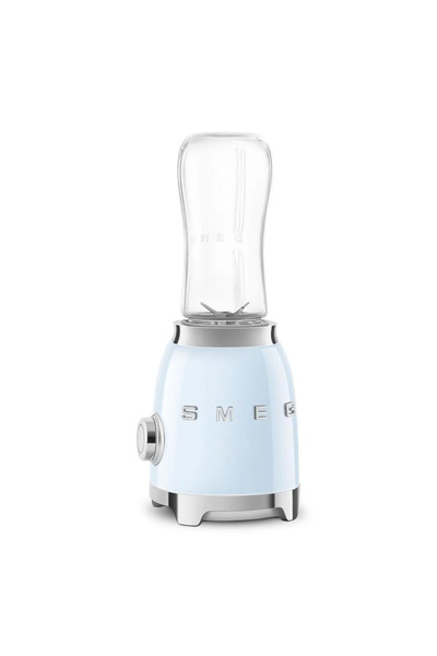 SMEG Smoothie Blender Blue Pbf01pbeu - Double Bottle