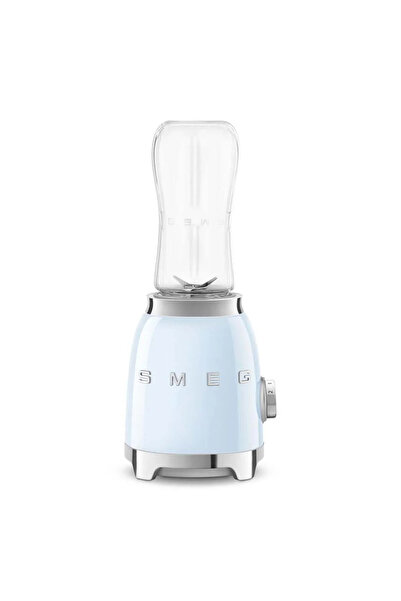 SMEG Smoothie Blender Blue Pbf01pbeu - Double Bottle
