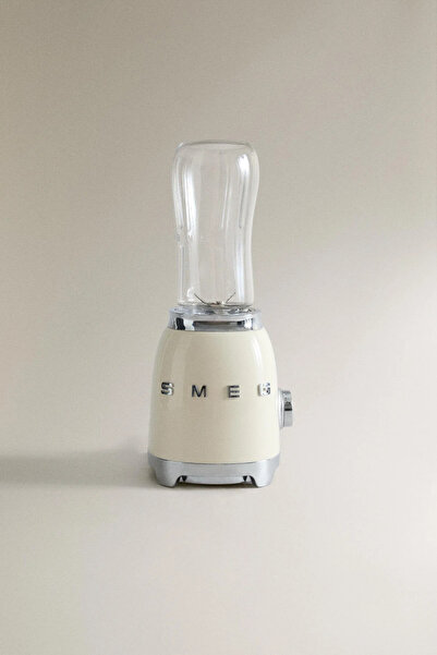 SMEG 50's Style Krem Kişisel Blender - Double Botttle