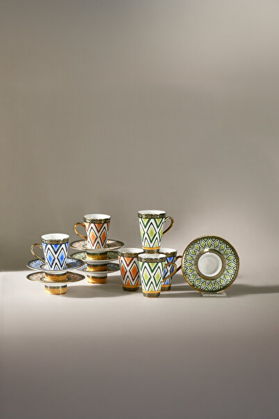 Karaca Enola 6-Person Coffee Cup 85 ml