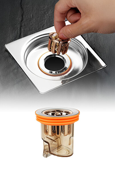 omilife Çekvalfli Silikon Gider Adaptörü Conta – Koku ve Geri Akış Önleyici P...