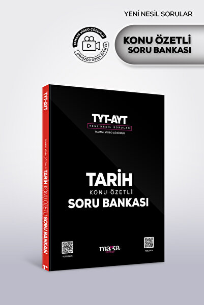 Marka Yayınları TYT AYT Tarih Konu Özetli Soru Bankası Yeni Nesil | Tamamı Vi...