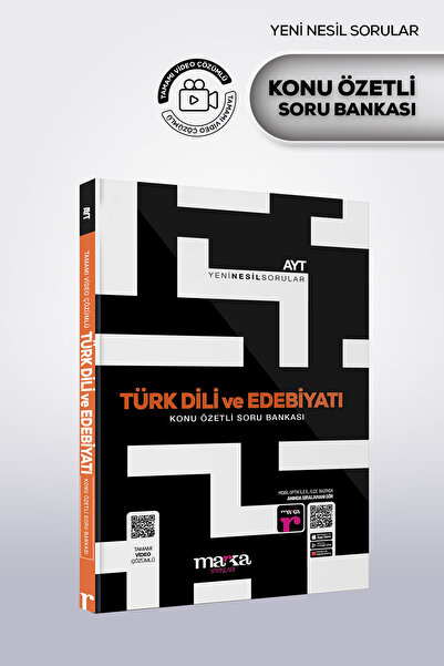 Marka Yayınları 2026 AYT TÜRK DİLİ ve EDEBİYATI Konu Özetli Yeni Nesil Soru B...