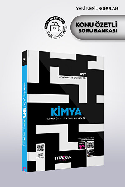 Marka Yayınları 2027 AYT KİMYA Konu Özetli Yeni Nesil Soru Bankası | Tamamı V...
