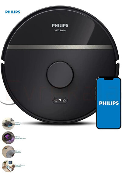 Philips Islak Kuru Ve Moplu, 5000Pa Emiş Gücü, Ultra Sensör Donanımlı, 180dk ...