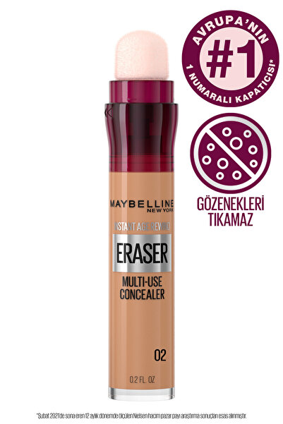 Maybelline New York Instant Anti Age Eraser Kapatıcı - 02 Nude