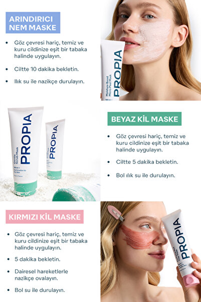 Propia Arındırıcı & Dengeleyici 3’lü Multi-Masking Set