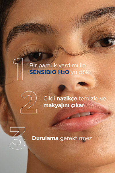 Bioderma Sensibio H2O Hassas ve Normal Ciltler için Micellar Arındırıcı Makyaj Temizleme Suyu 850 ML