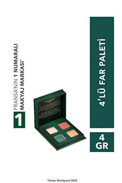 Yves Rocher 4’lü Far Paleti – Couleurs Nature-797
