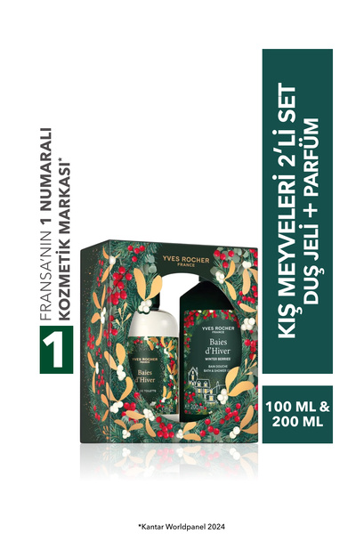 Yves Rocher Duş Jeli ve Parfüm Seti -Kış Meyveleri- Baies d'Hiver-43196