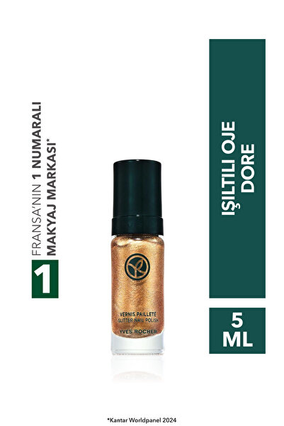 Yves Rocher Altın Işıltılı Tırnak Parlatıcısı-83469