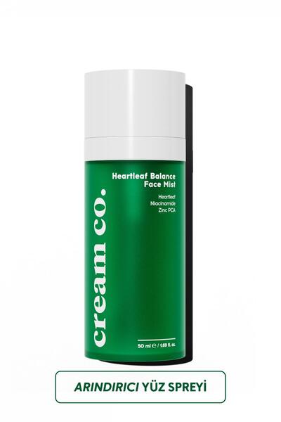 Cream Co. Gözenek Sıkılaştırıcı Ferahlatıcı Yüz Spreyi | Heartleaf Face Mist ...