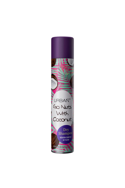 Urban Care Coconut Scented Volumizing Dry Shampoo - Vegan - Uv Protection - 200 ml