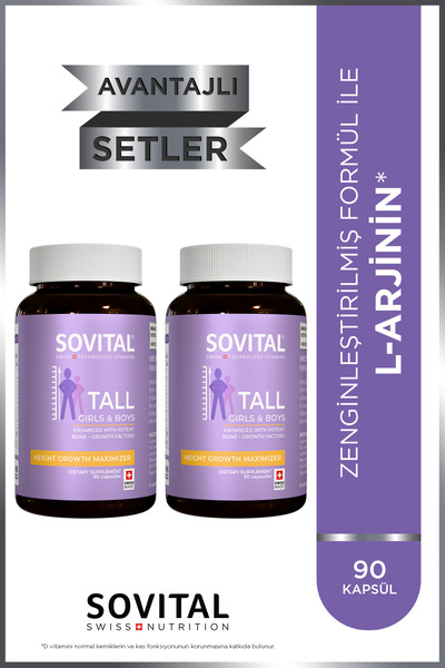SOVITAL Tall Long Size, Special Vitamin for Helping Height Increase between 1...