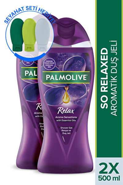 Palmolive Aroma Sensations So Relaxed Aromatik Banyo ve Duş Jeli 500 ml x 2 A...
