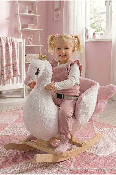 Wellgro Sallanan Oyuncak At, Sallanan Ahşap Kuğu