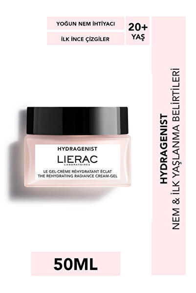 Lierac Hydragenist Rehydrating Cream Nemlendirici, Işıltı Veren, Cilt Tazeley...