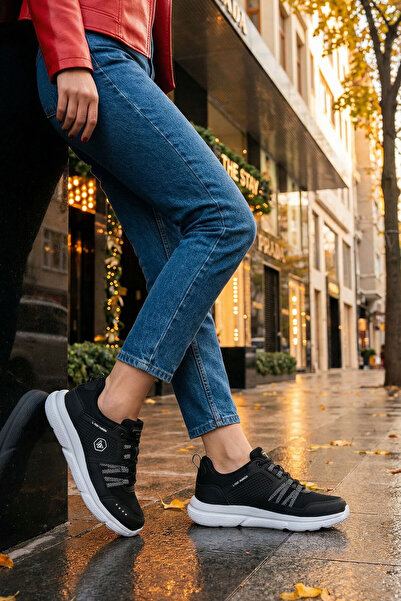 SOHO Black Women's Sneaker 21255