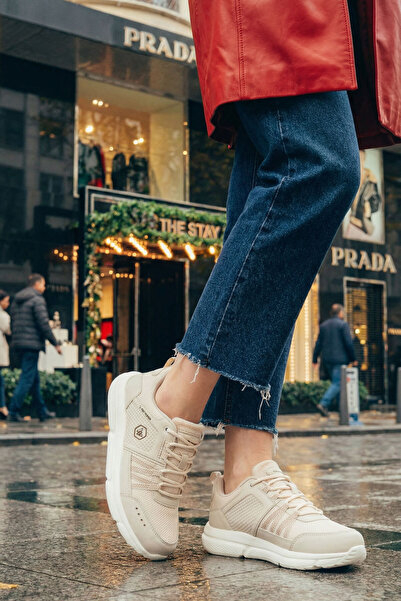 SOHO Μπεζ Γυναικείο Sneaker 21255