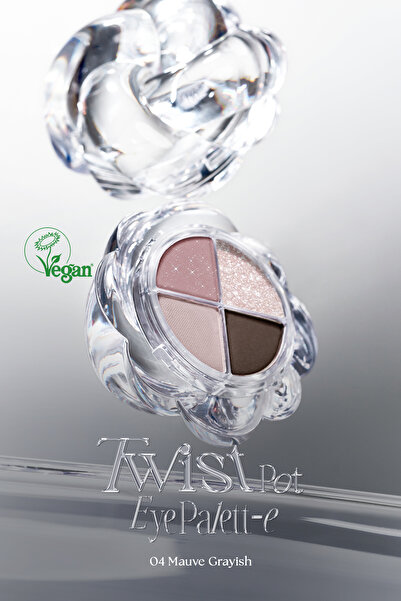 Muzigae Mansion İpeksi Dokulu 4'lü Far Paleti MUZIGAE MANSION Twist Pot Eye P...