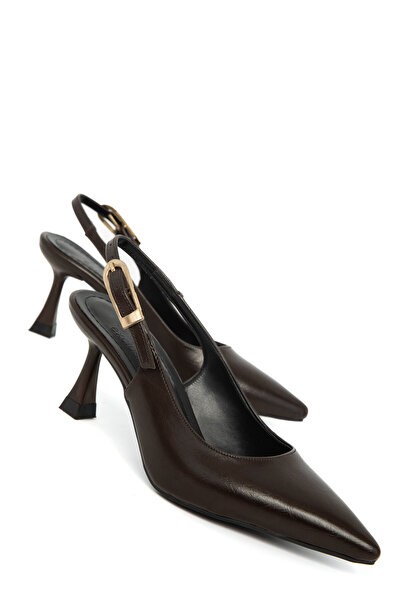 SOHO Pantofi clasici cu toc maro pentru femei 21263