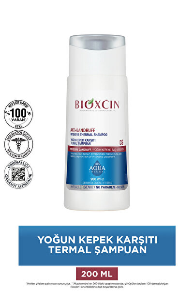 Bioxcin Aqua Thermal Yoğun Kepek Karşıtı Şampuan Ds 200 ml Kepek Kaşıntı Pullanma Karşıtı
