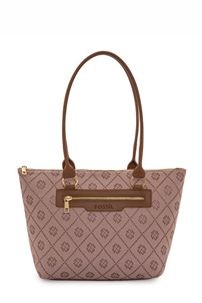 Fossil Γυναικεία τσάντα χεριού και ώμου σε πούδρα 05FD25K520