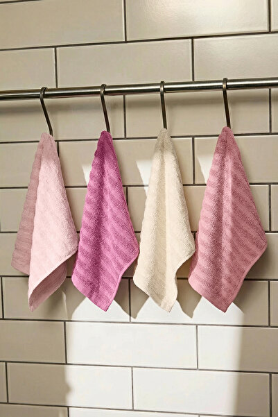 TRENDYOLMİLLA HOME Multi-Colored 4-Piece Kitchen Towel Set Tphaw26Mh00008