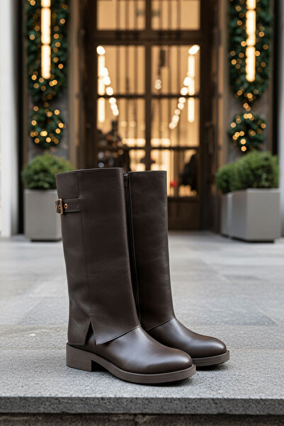 SOHO Braune Damenstiefel 21036