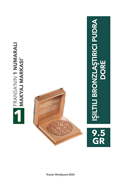 Yves Rocher Yılbaşı Işıltılı Bronzlaştırıcı Pudra-Couleurs Nature-84466