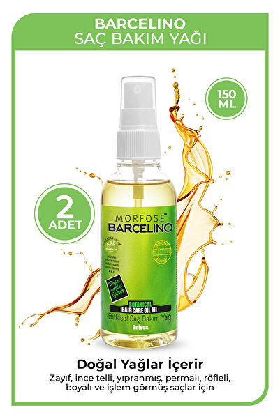 Morfose Barcelino Saç Bakım Yağı 150 ml 2 Adet