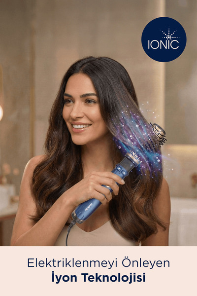 BABYLİSS StylePro 1000W 200 Derece 4 Başlıklı Hava Üflemeli Döner Başlıklı Saç Şekillendirici Seti AS965E
