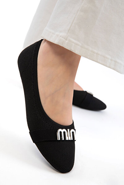 SOHO Чорні жіночі балетки 21259