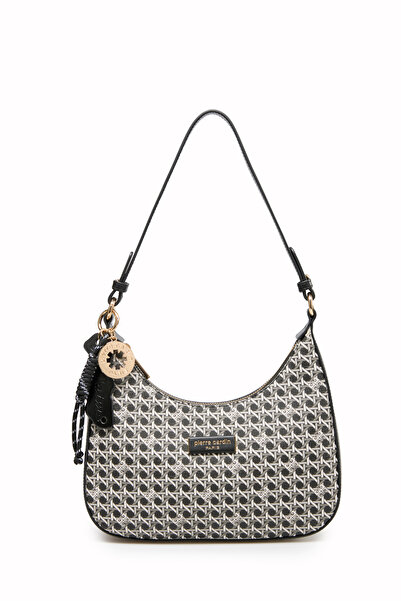 Pierre Cardin Чорна цифрова монограма Жіноча сумка через плече 05PO25Y10703