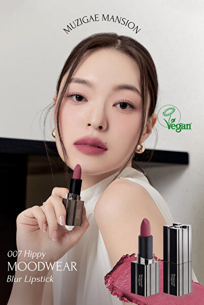 Muzigae Mansion Pürüzsüz Görünüm Sunan Kadifemsi Ruj Moodwear Blur Lipstick (...