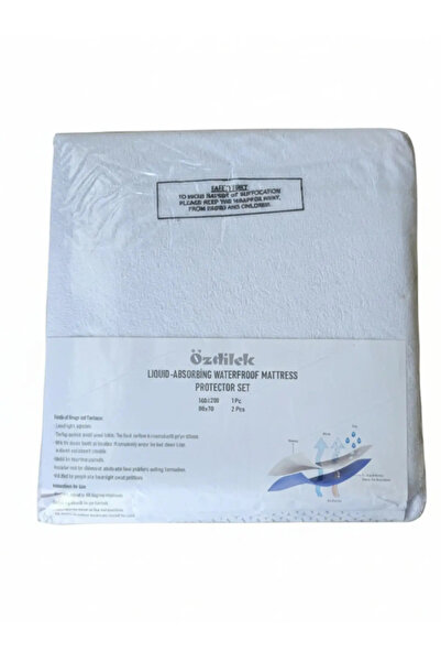 Özdilek Liquid-Proof Mattress Protector Mattress Cover Set 160X200 + Pillow P...