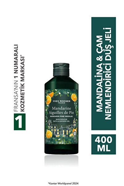 Yves Rocher Duş Jeli- Mandalina & Çam 400 ml-57572