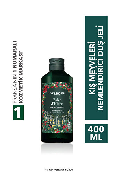 Yves Rocher Duş Jeli- Kış Meyveleri 400 ml-54813