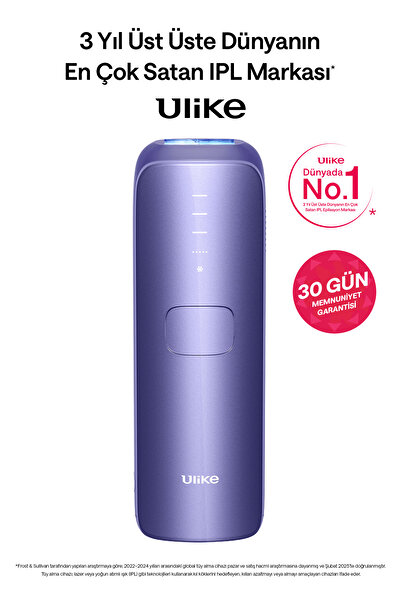 Ulike Air 3 Acıyı Önleyen Sapphire Buz Soğutma IPL Lazer Epilasyon Aleti Mor,...