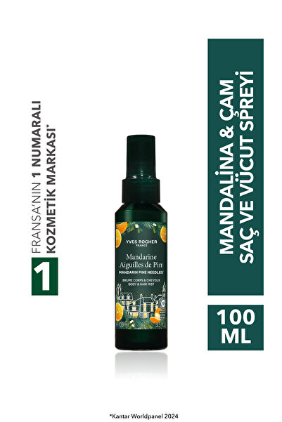 Yves Rocher Saç ve Vücut Spreyi-Mandalina Çam İğnesi-67178