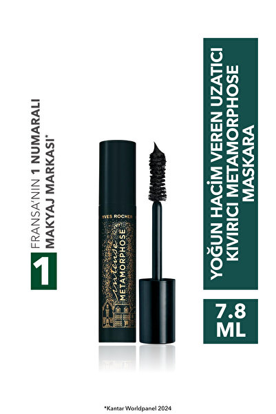 Yves Rocher Yoğun Hacim Veren Uzatıcı Kıvırıcı Maskara- Intense Metamophose-8...