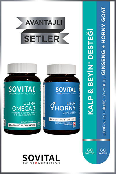 SOVITAL ULTRA OMEGA + LIBOX HORNY